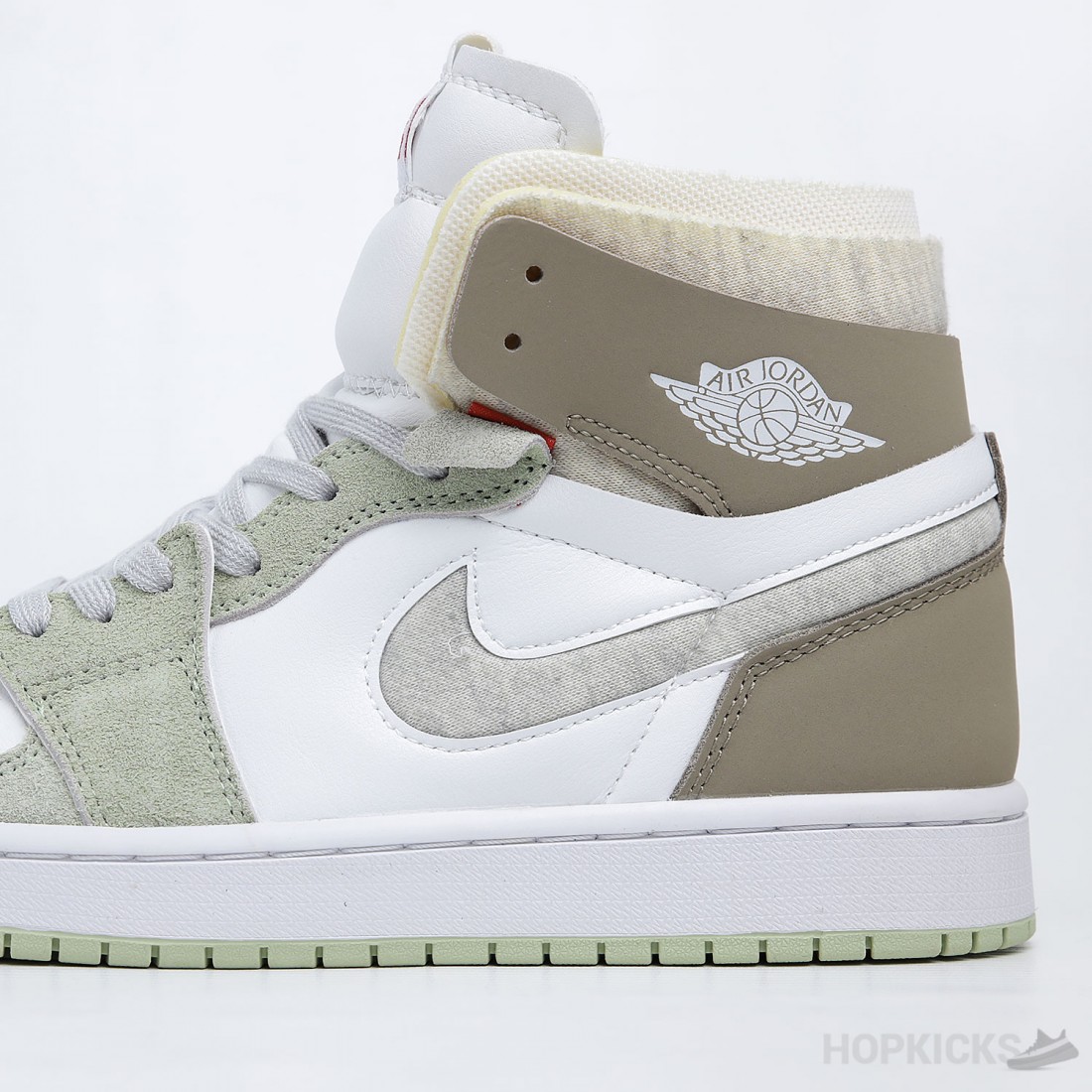 olive aura jordans